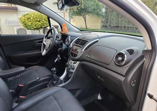 Chevrolet Trax cena 35900 przebieg: 182340, rok produkcji 2013 z Końskie małe 781